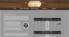Desktop Screenshot of maidensandfoster.co.nz